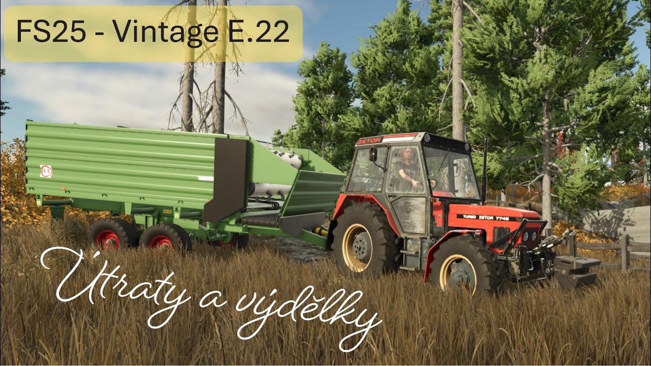 FS25 - Výdělky a útraty  //Polanki E22//Farming simulator 25