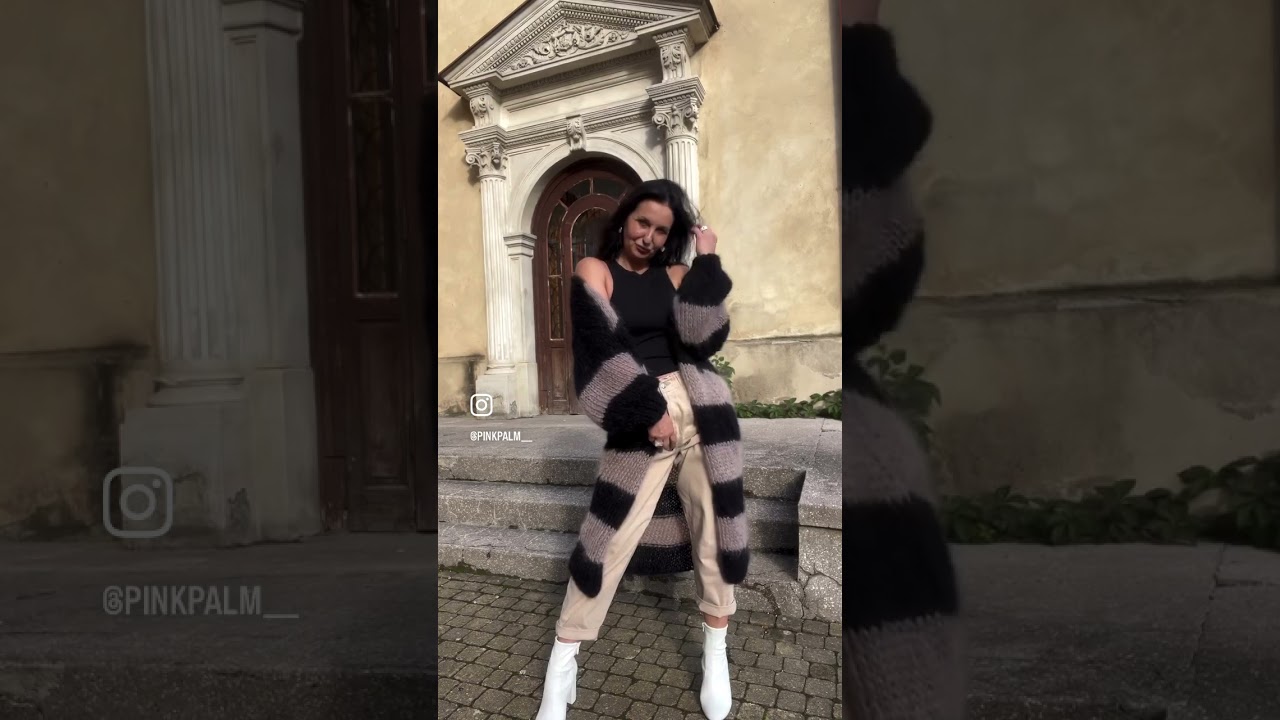 Ręcznie robiony sweter na drutach sweater handmade #handmade #ootd #handmadeknitwear #outfitideas