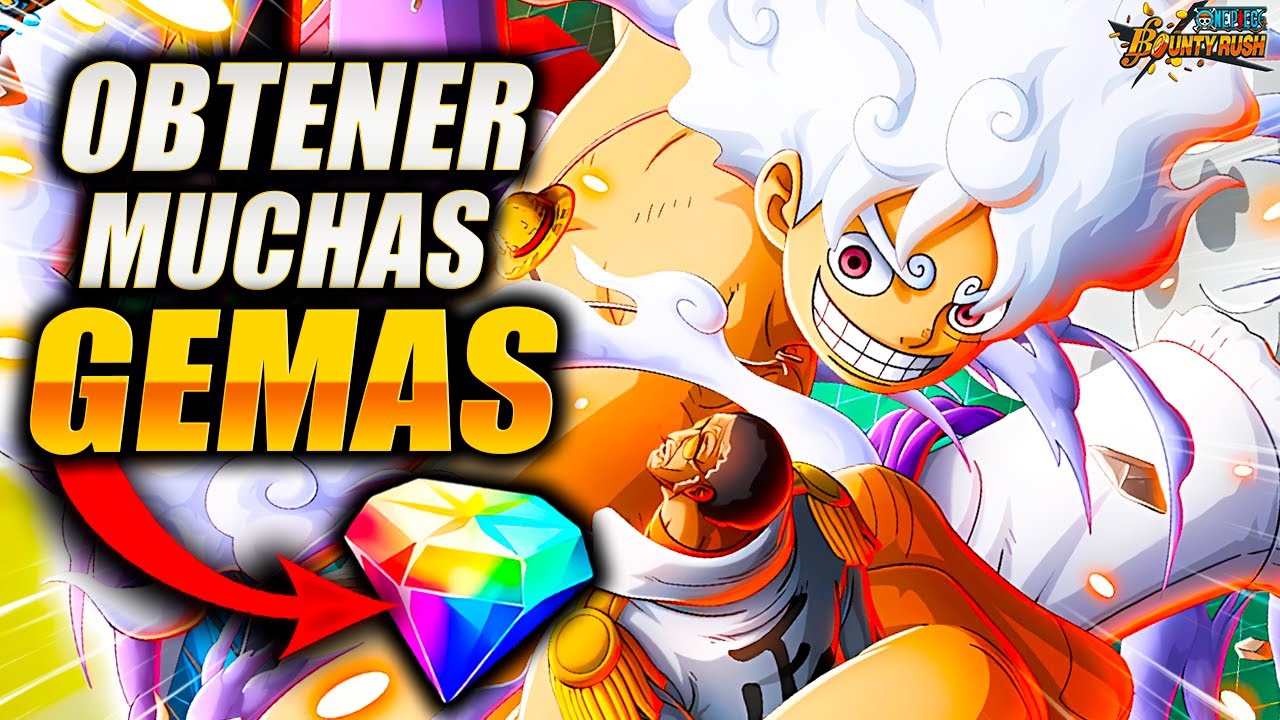 OBTENER MUCHAS GEMAS de forma FACIL | GUIA | One Piece Bounty Rush (OPBR)
