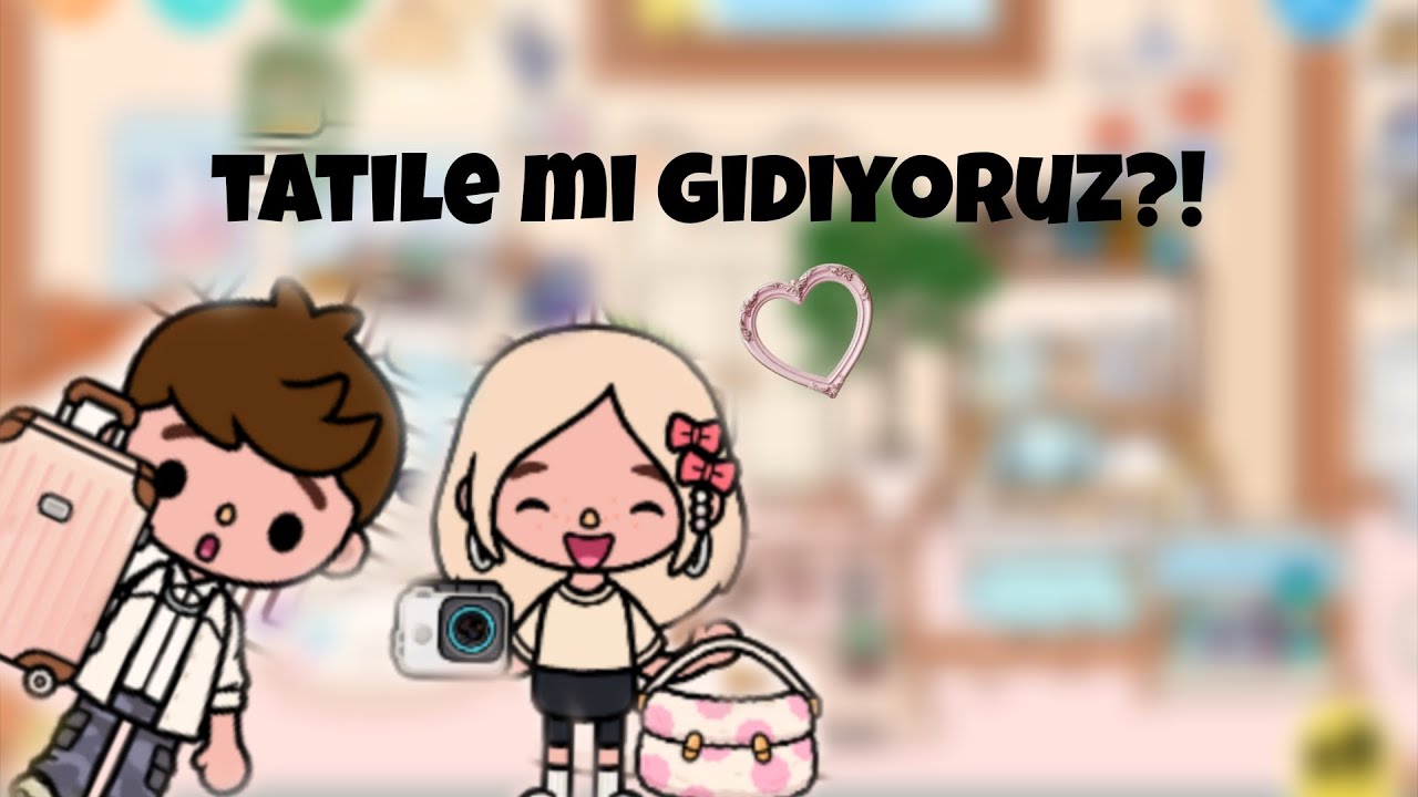 Tatile mi gidiyoruz?!(Sesli 😃)#tocaboca#TocaDaniellaa