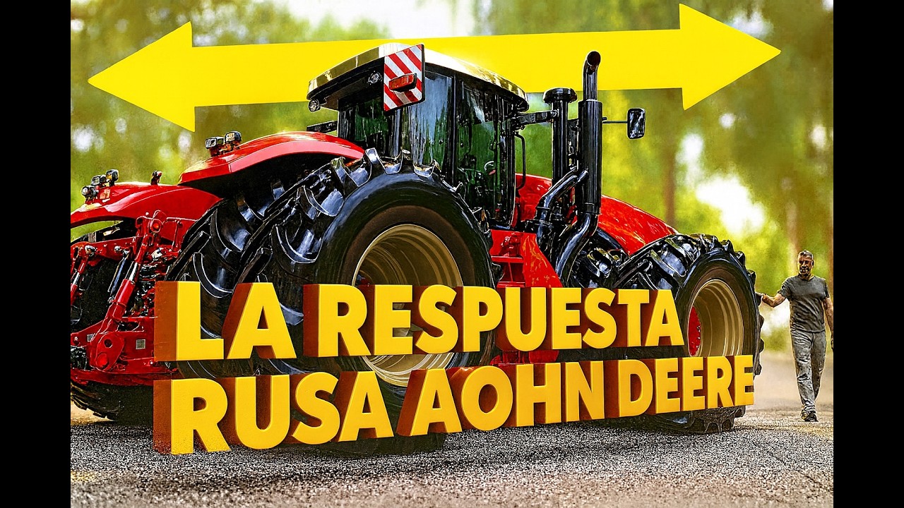 El tractor más grande de Rusia – RSM 3535 | Potencia, innovación y gigantes agrícolas
