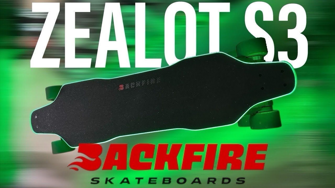 Обзор электроскейтборда BACKFIRE ZEALOT S3