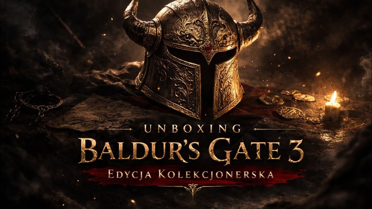 Unboxing Baldur's Gate 3 Edycja Kolekcjonerska by Patison