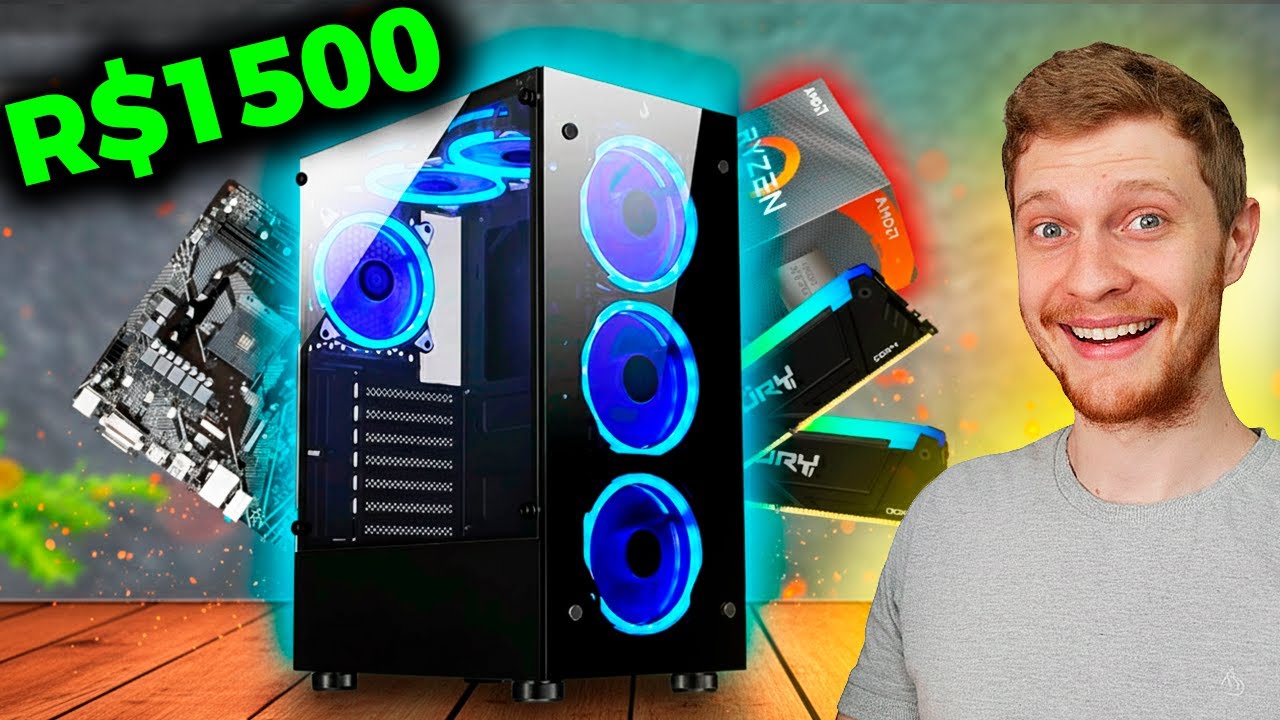 O Melhor PC GAMER de R$1500 para 2025!