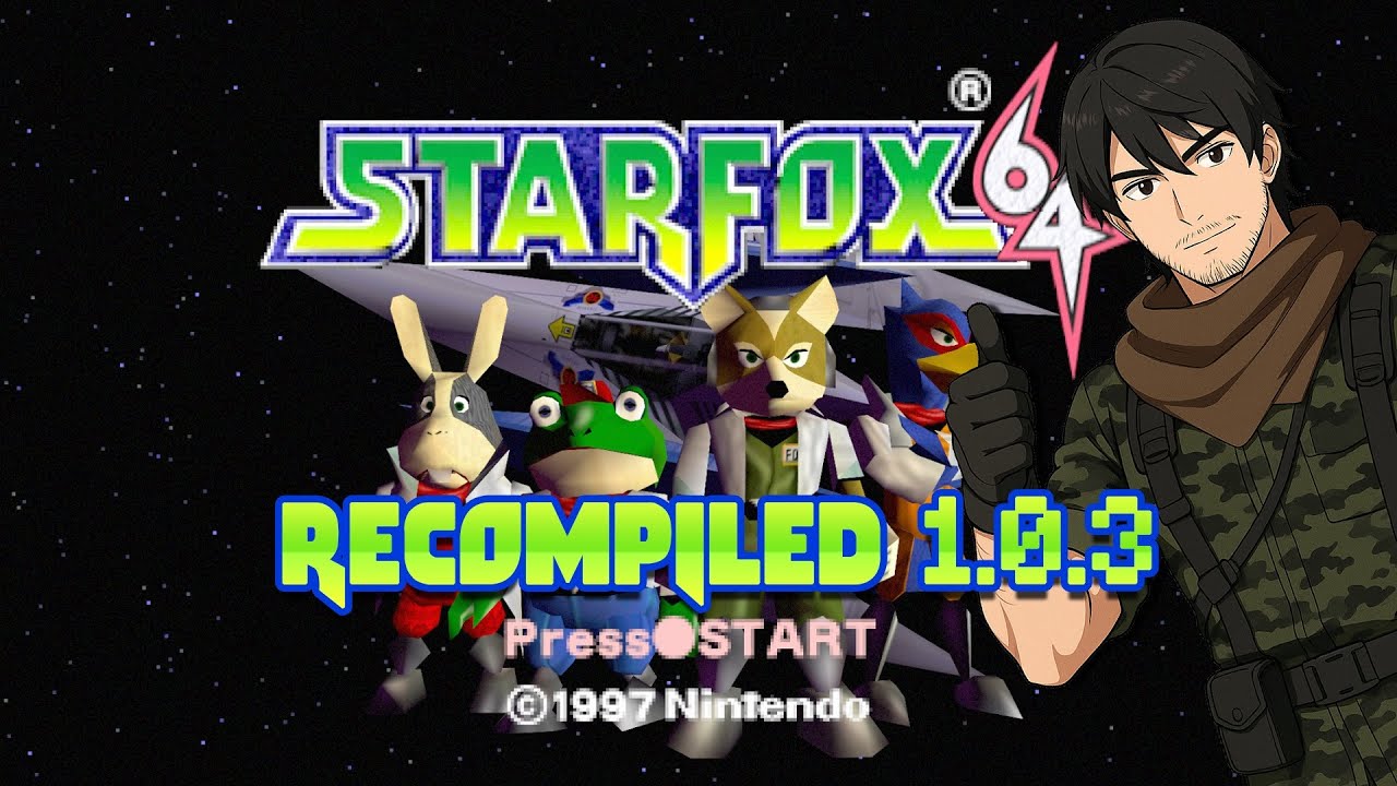 Starfox 64 Recompiled 1.0.3! Ayudanos Fox! 🦊​