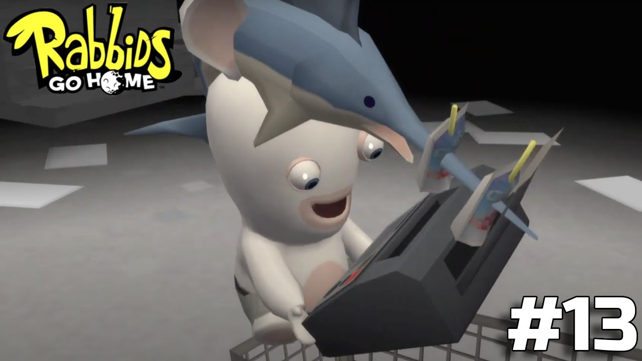 Rabbids Go Home - Gameplay Walkthrough Part 13 - Rules are for Tools  - [Wii]