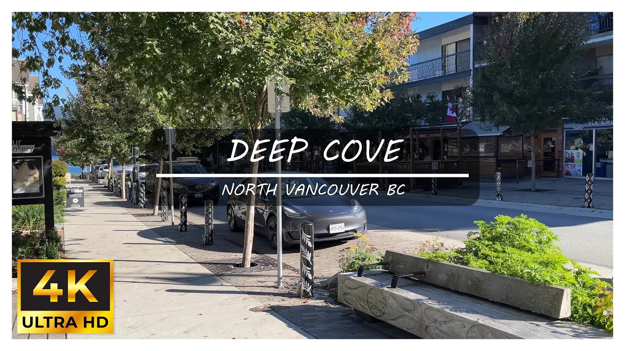 Deep Cove - North Vancouver BC - Virtual Walk - Walking Tour