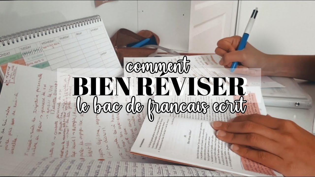 bac de fran&ccedil;ais | comment bien r&eacute;viser l&rsquo;&eacute;crit ? 📝