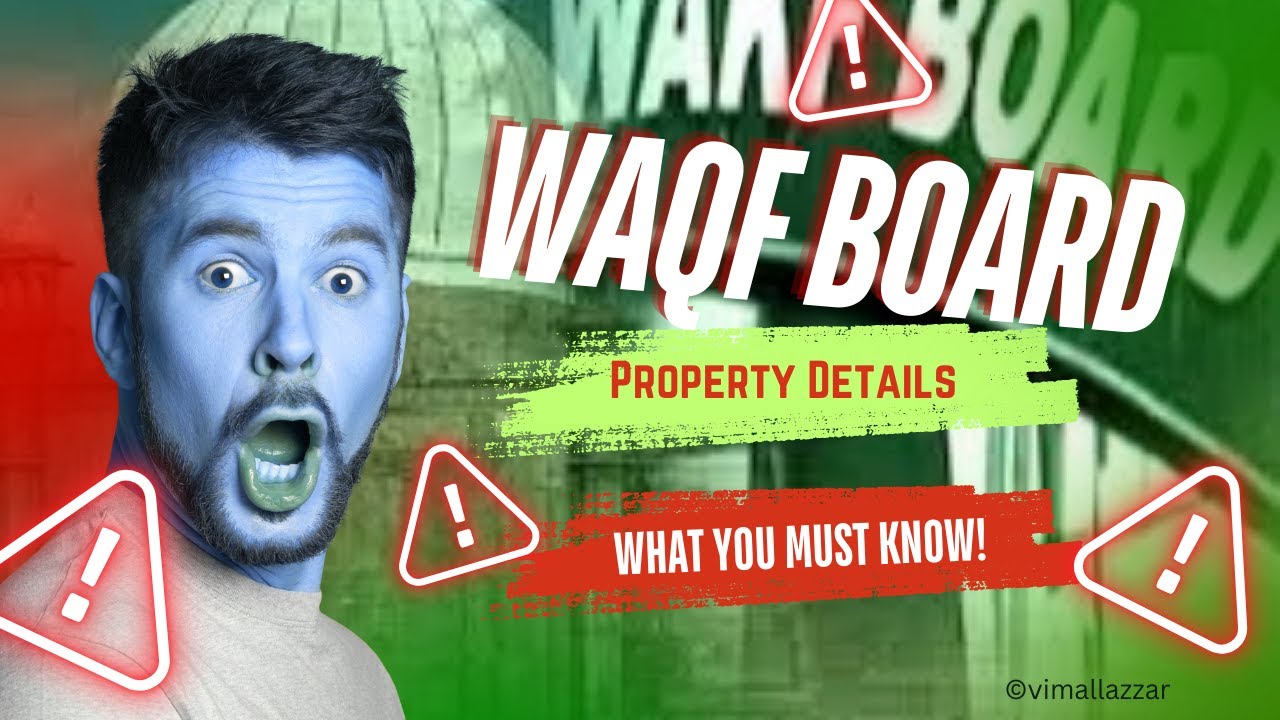 WAQF BOARD PROPERTY DETAILS How To search