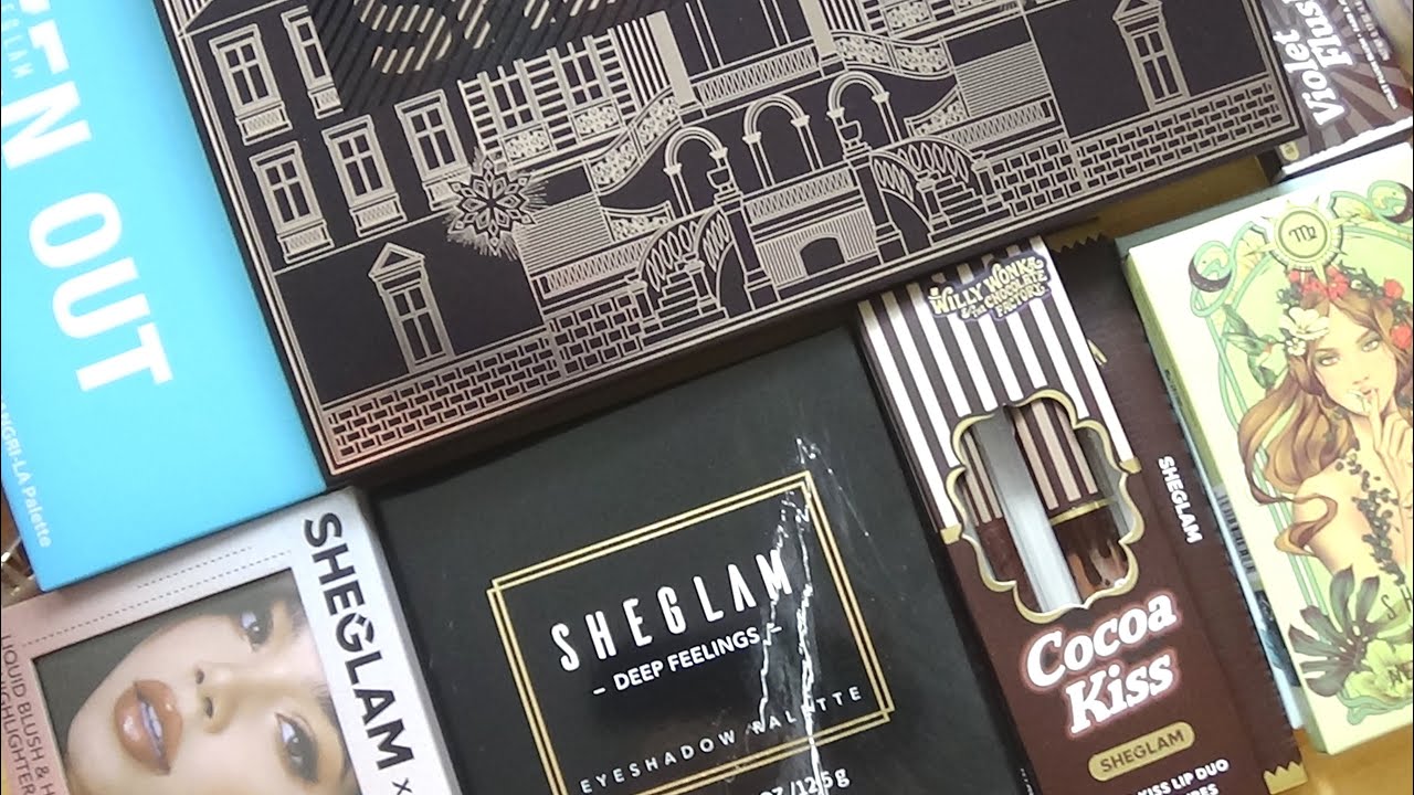 ✿HAUL✿ SHE GLAM✿seria WONKA BAR✿ seria ENCHANTED DECO-DANCE✿ palety z serii ZODIAC✿...oraz różności✿