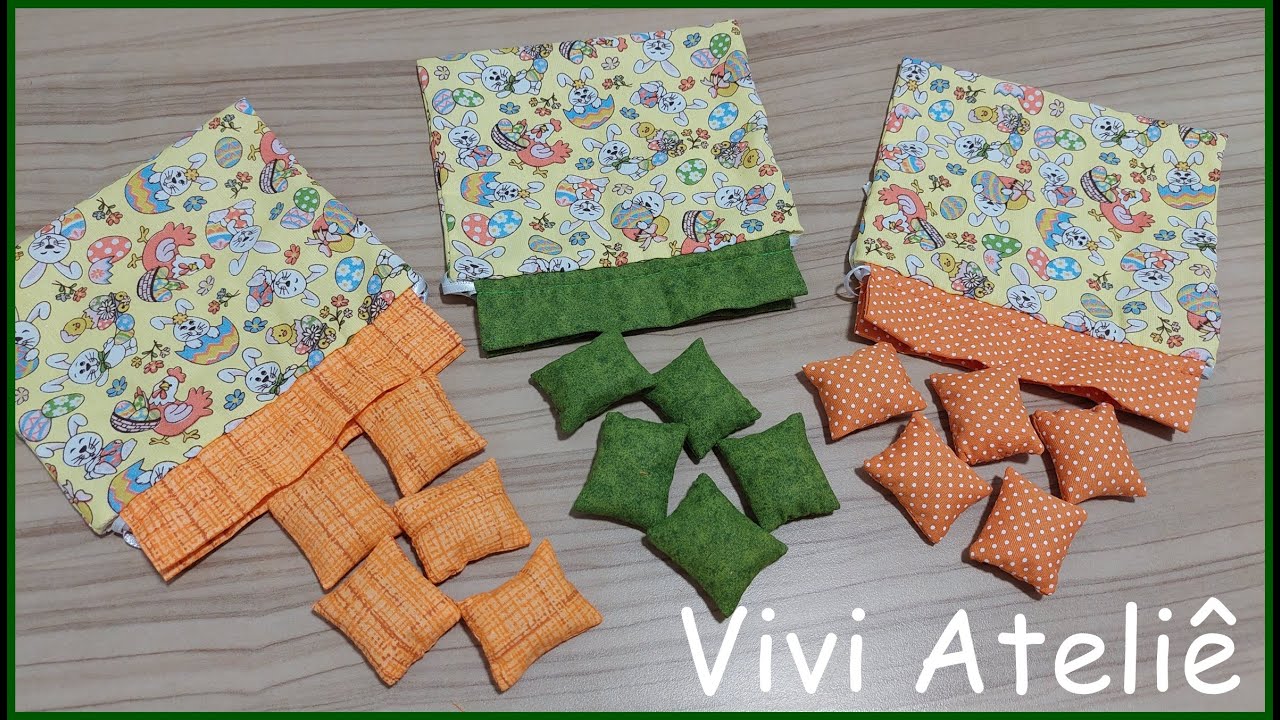 Jogo das 5 Marias | Lembrancinha para Crianças | Passo a Passo | Vivi Ateliê