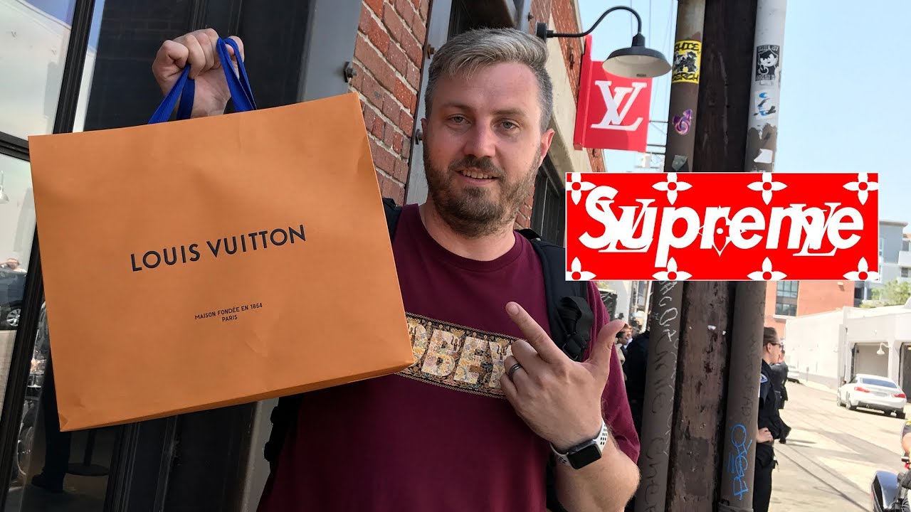 LA Supreme x LV Pop-up First Day