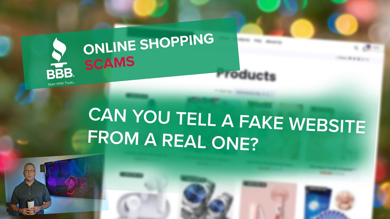 Online Shopping Scams: Can You Tell A Fake Website From A Real One?