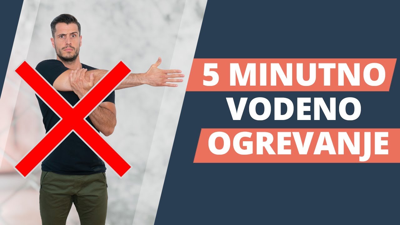 5-minutno VODENO ogrevanje za vsak trening