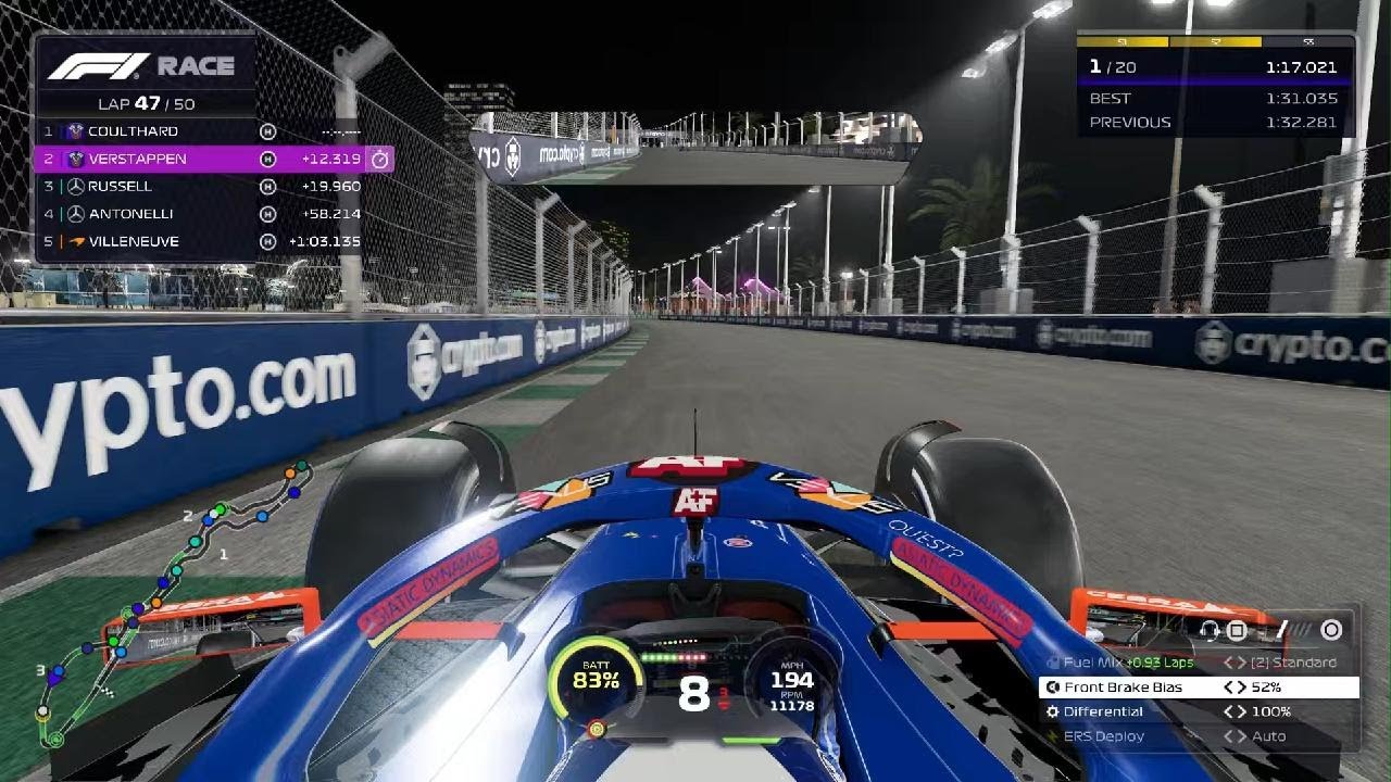 F1 25 100% VOLVO MY TEAM CAREER S3 R5 JEDDAH RACE HIGHLIGHTS