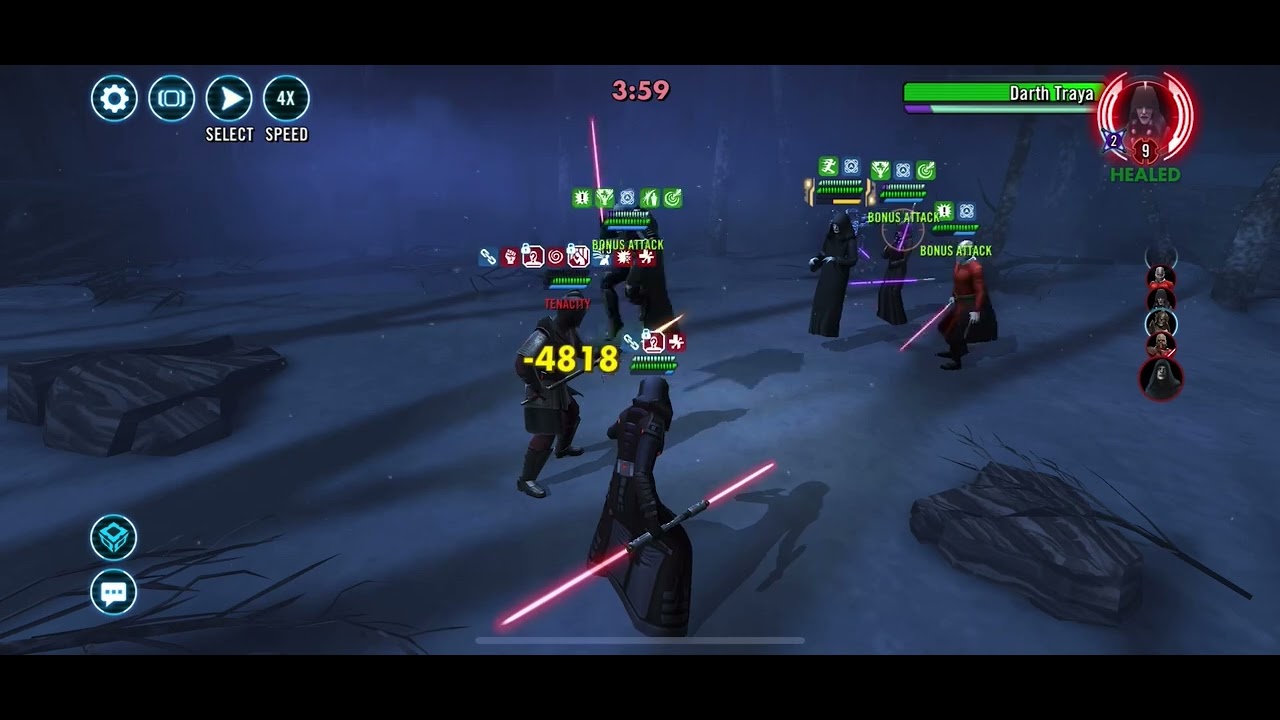 Darth Bane DC vs SEE Malgus Malak Traya Nihilus