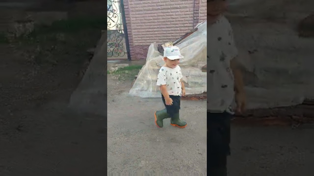 Артёмка и лужи)✅ 