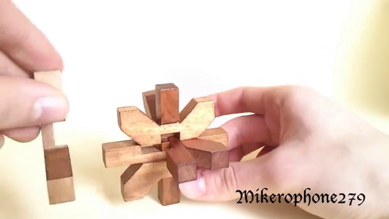Tutorial - Snowflake/Bamboo Wood Puzzle