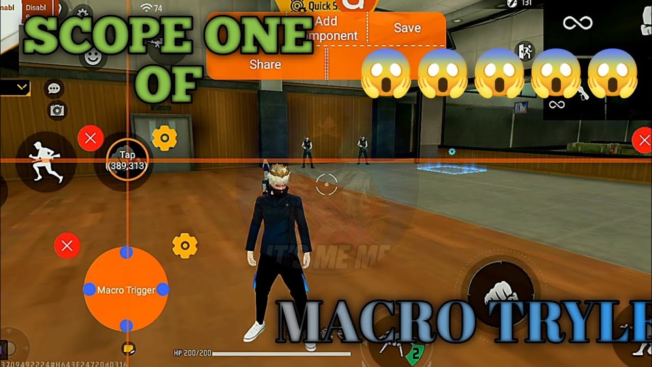 Free fire scope one of mecro tryle #freefire 