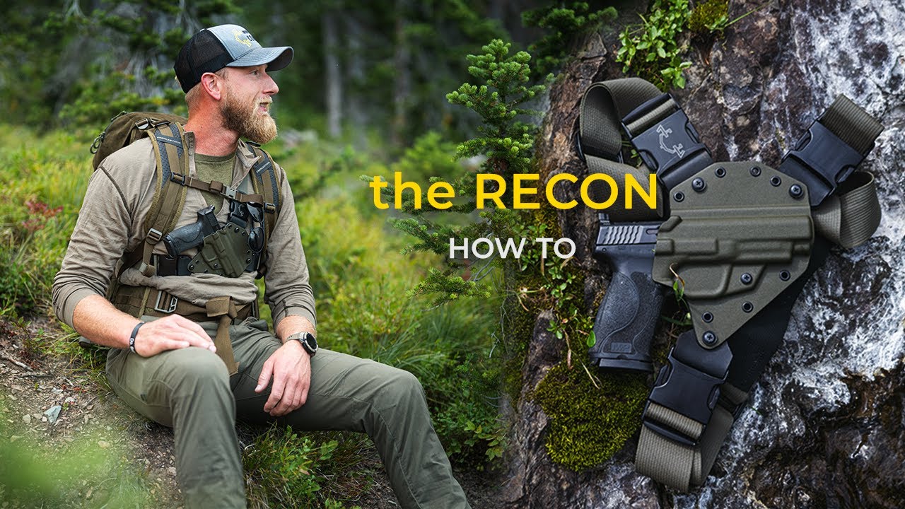 How to use the RECON chest holster