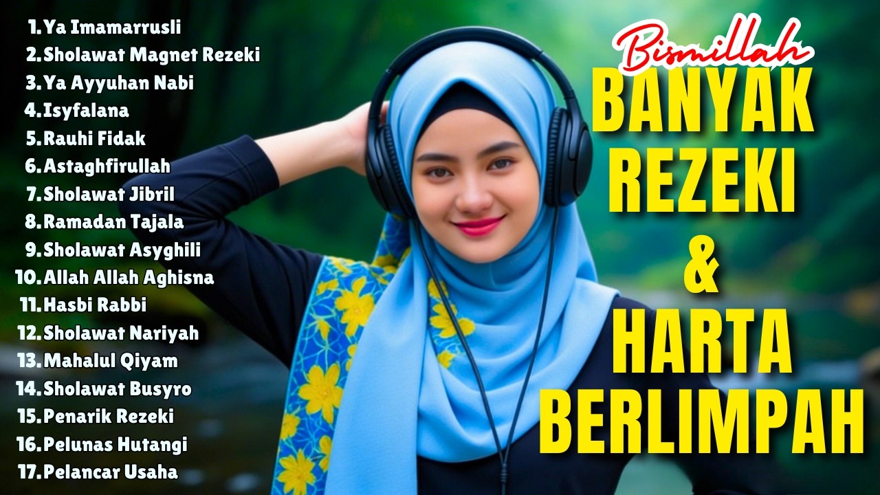 MAGNET REZEKI !! SHOLAWAT NABI PALING BANYAK DICARI TAHUN 2026 | FULL ALBUM| PENARIK REZEKI NARIYA