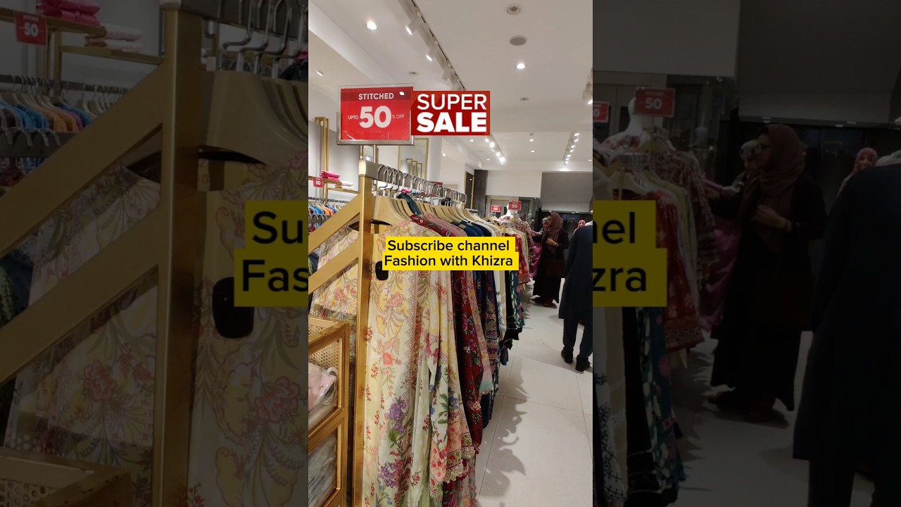J. Junaid Jamshed Summer Super Sale 2025 #short #ytshort #trendingshorts  #minivlog