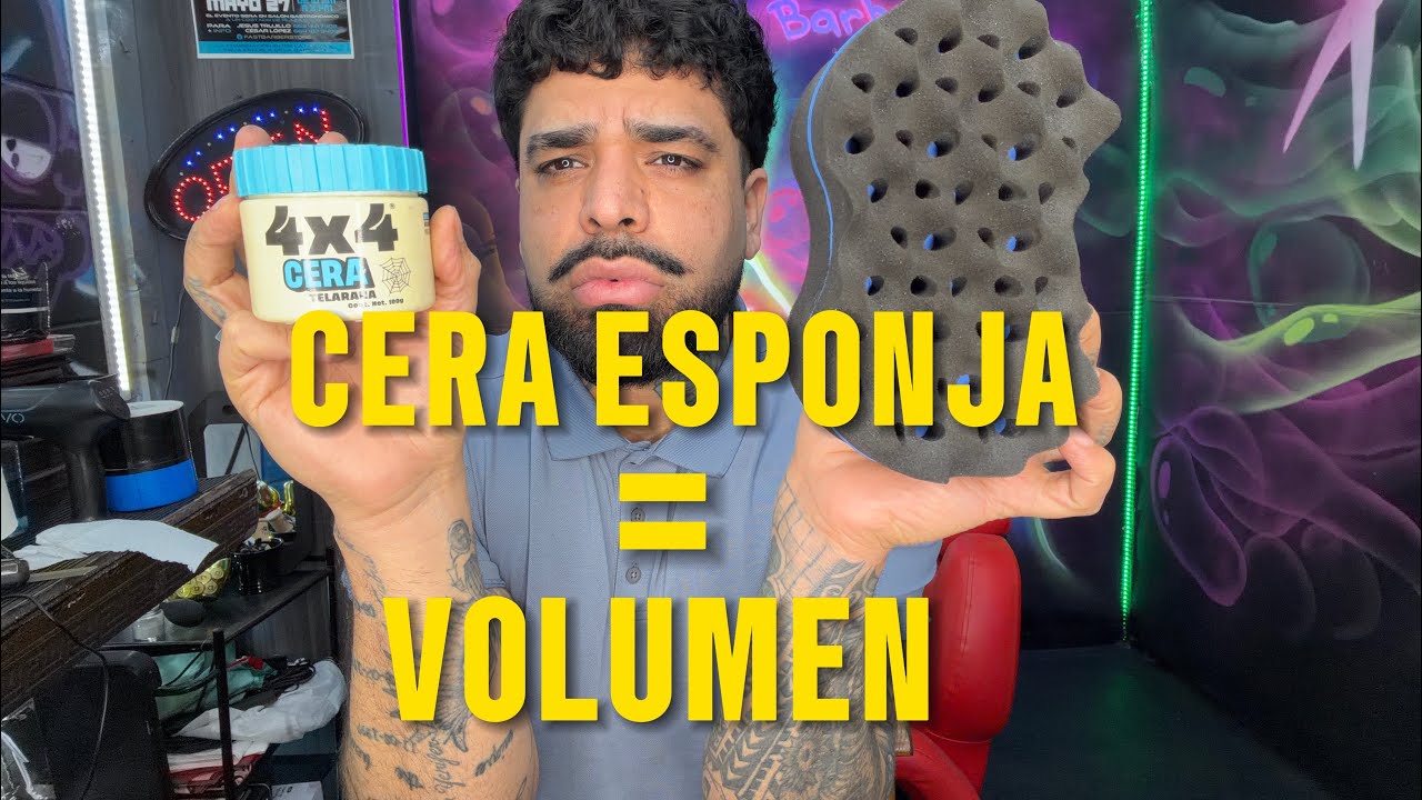 Esponja para crear volumen en tu cabello 