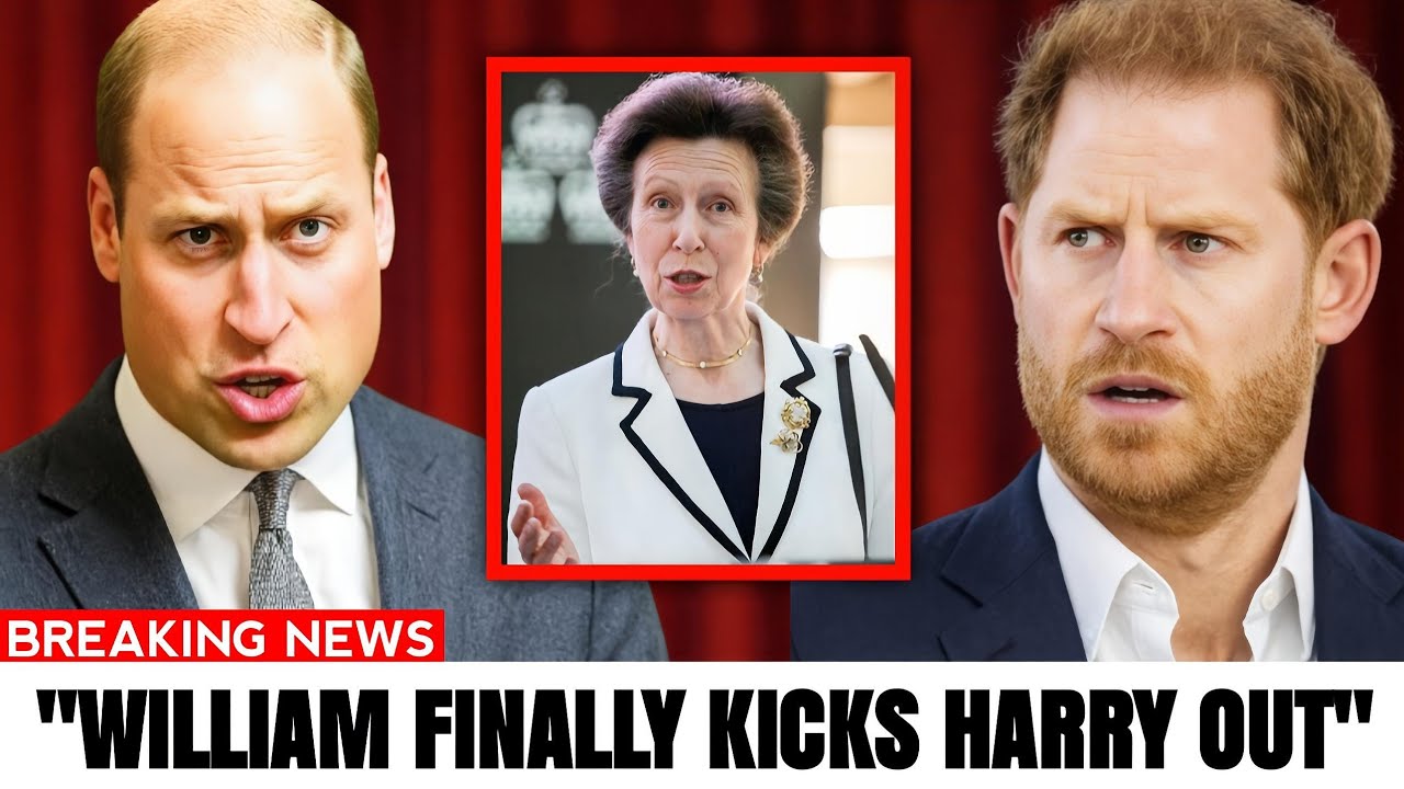 NO MERCY! Prince William THROWS Prince Harry Out Of ROYAL EVENTS As Anne Says "Enough"