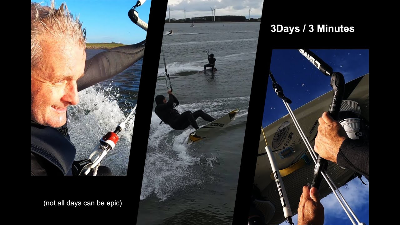 3 Days / 3 Minutes    (not every day can be epic)