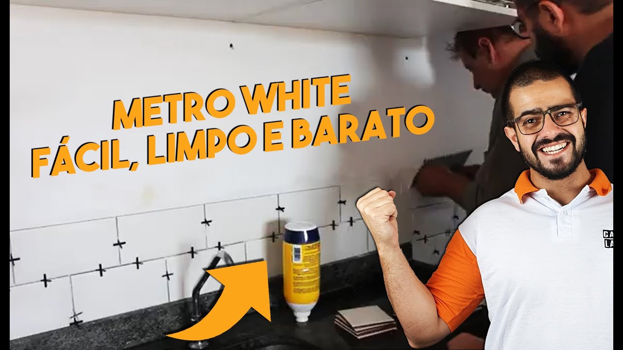 Metro White, Como colocar na cozinha l Faça você mesmo