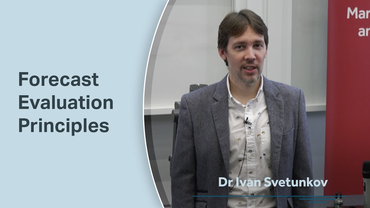 Business Forecasting Principles: 09. Forecast evaluation principles