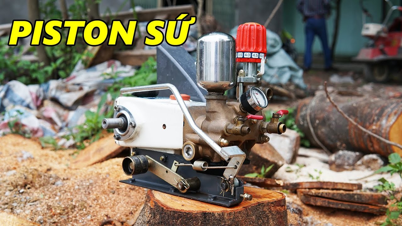 Đầu Xịt Rửa &Aacute;p Lực Cao Yanmar CP40 Piston Sứ Nhật B&atilde;i Cực Khỏe Đẹp Như Mới