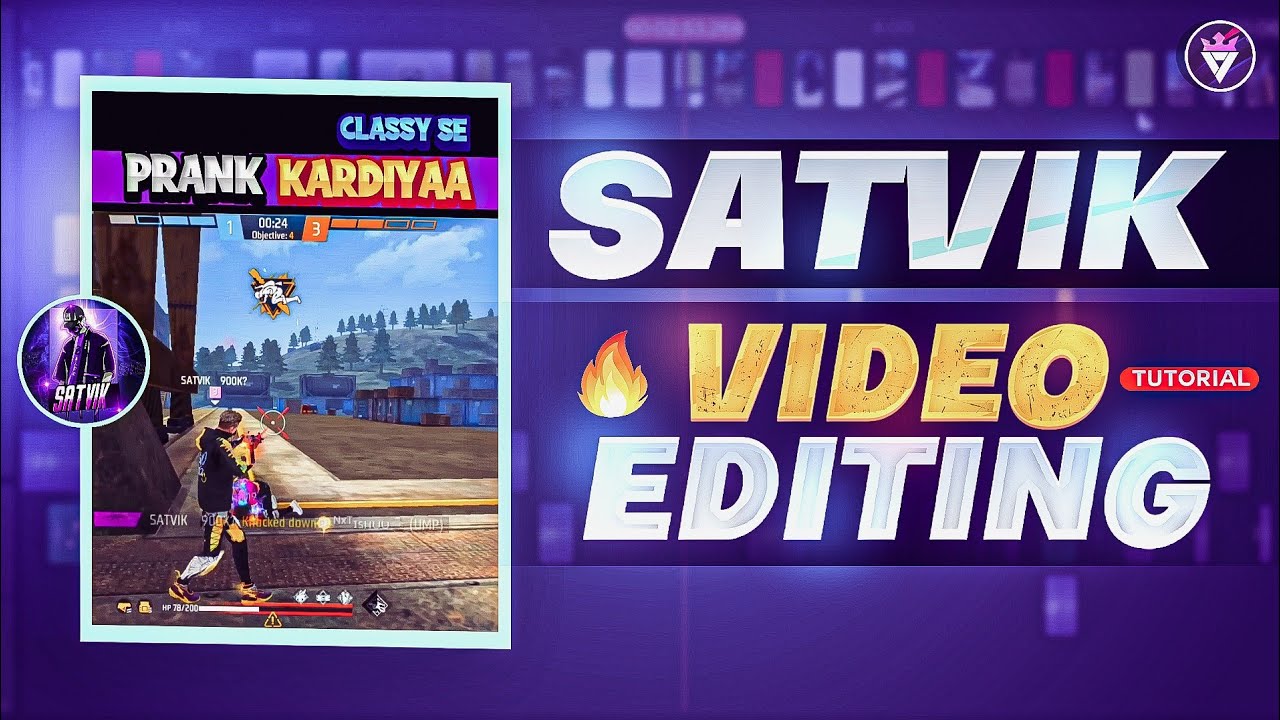 @satvik Editing Breakdown 🔥 - Edit Shorts Video Like Satvik - Vijay Gfx