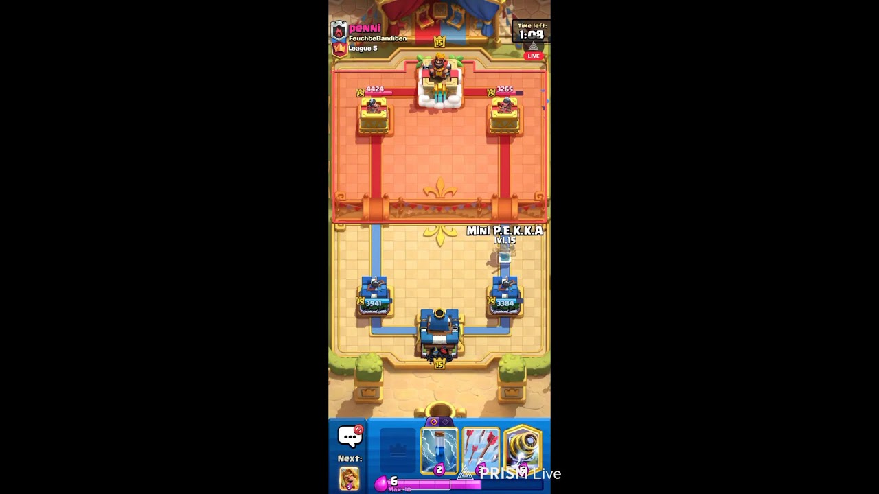 New Season UC Push🏆| F2P | Clash Royale live #clashroyalelive #gaming