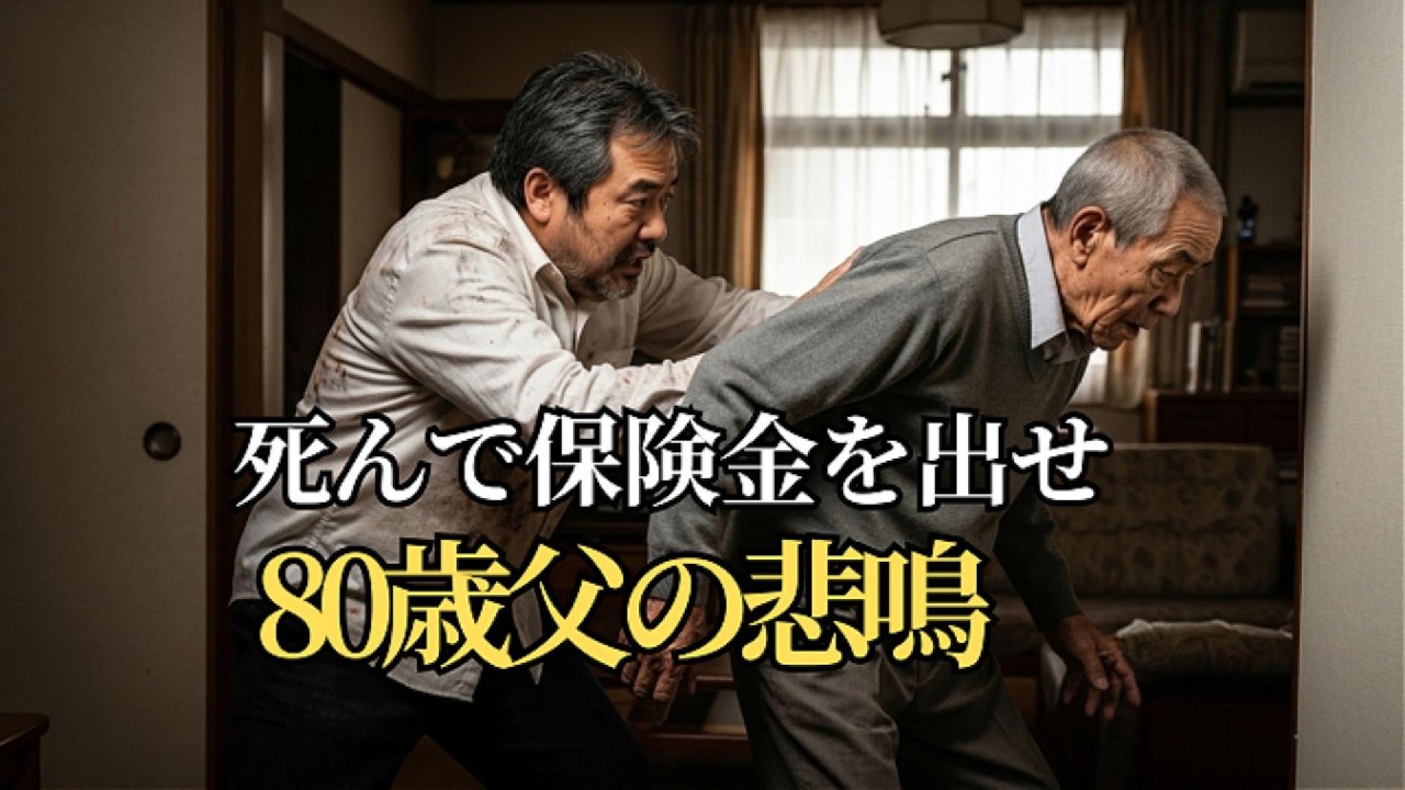 【実話】退職金1,500万を食いつぶした息子が, 80歳の父に放った絶望の一言