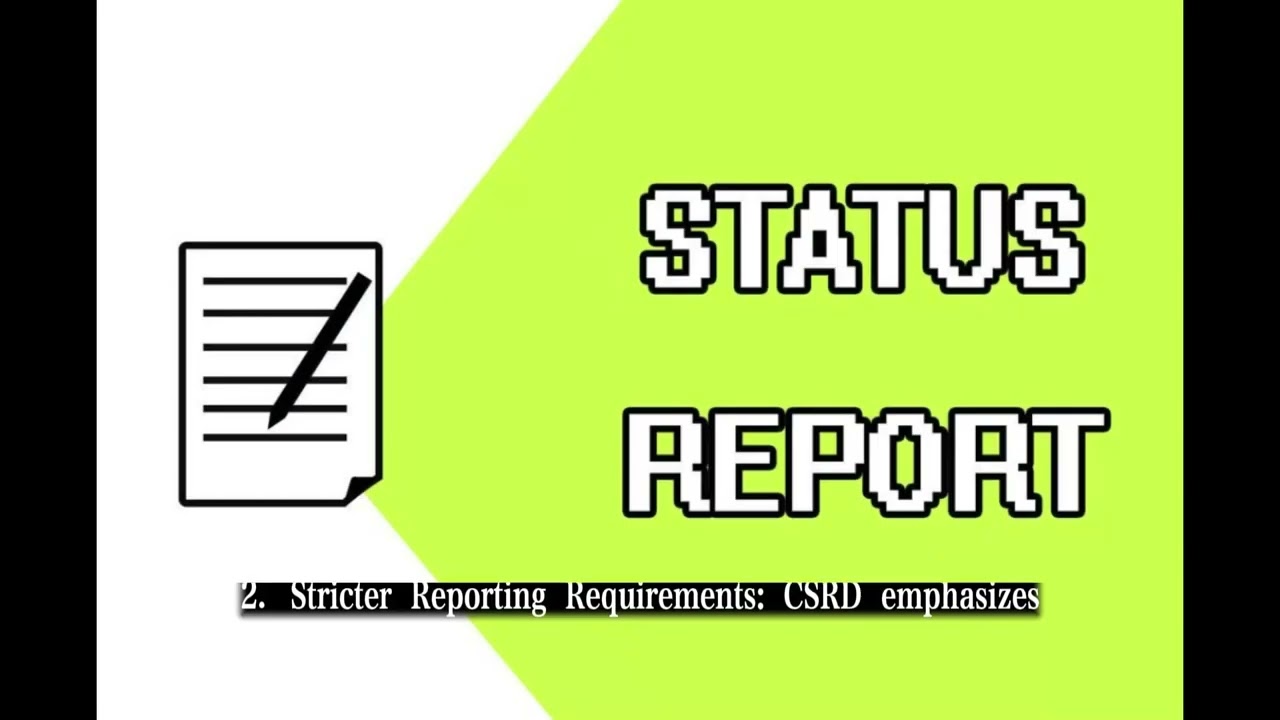 highlighting the differences between CSRD and NFRD