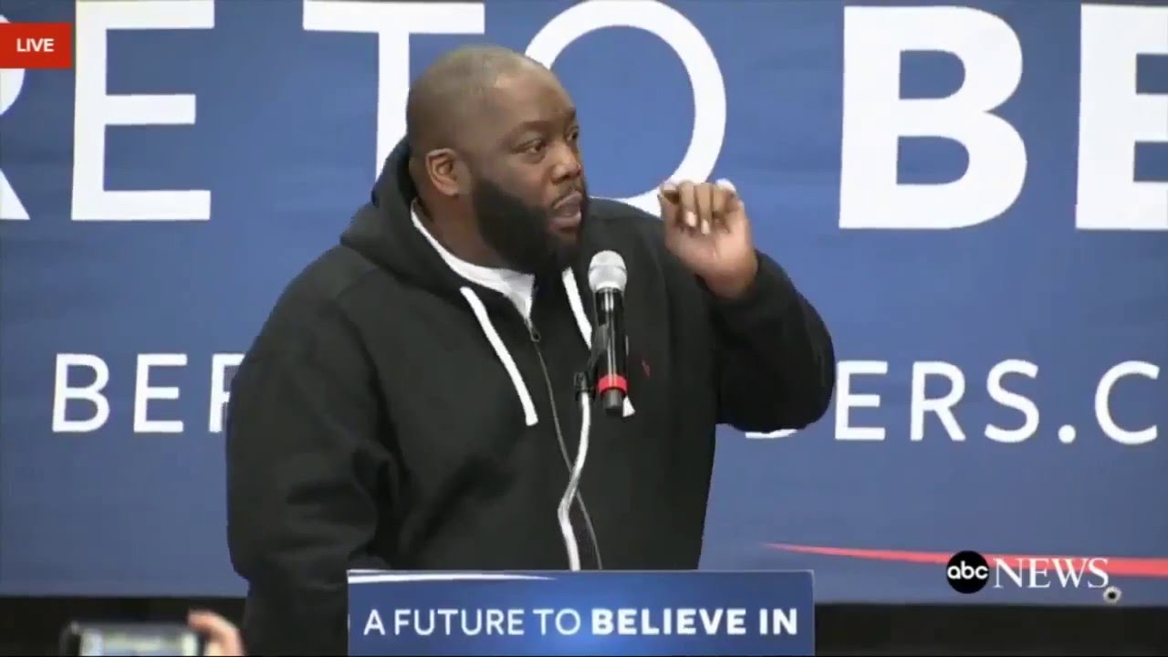 Inspiring Speech By Killer Mike For Bernie Sanders!!