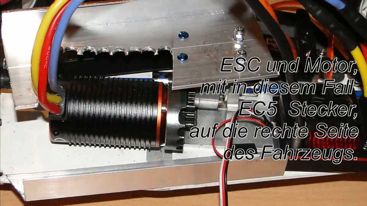 Mugen Athlete Verbrenner, zum Bruhless umbauen Teil1/2