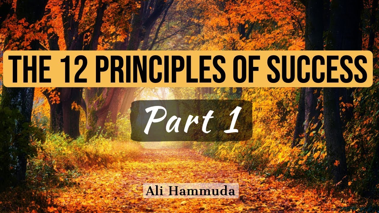 The 12 Principles of Success [Part 1] - Ali Hammuda