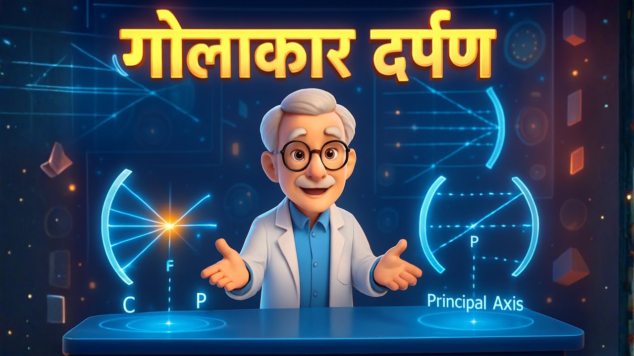 🪞 गोलाकार दर्पण (Spherical Mirrors) | Class 10 Science | Physics Explained in Hindi