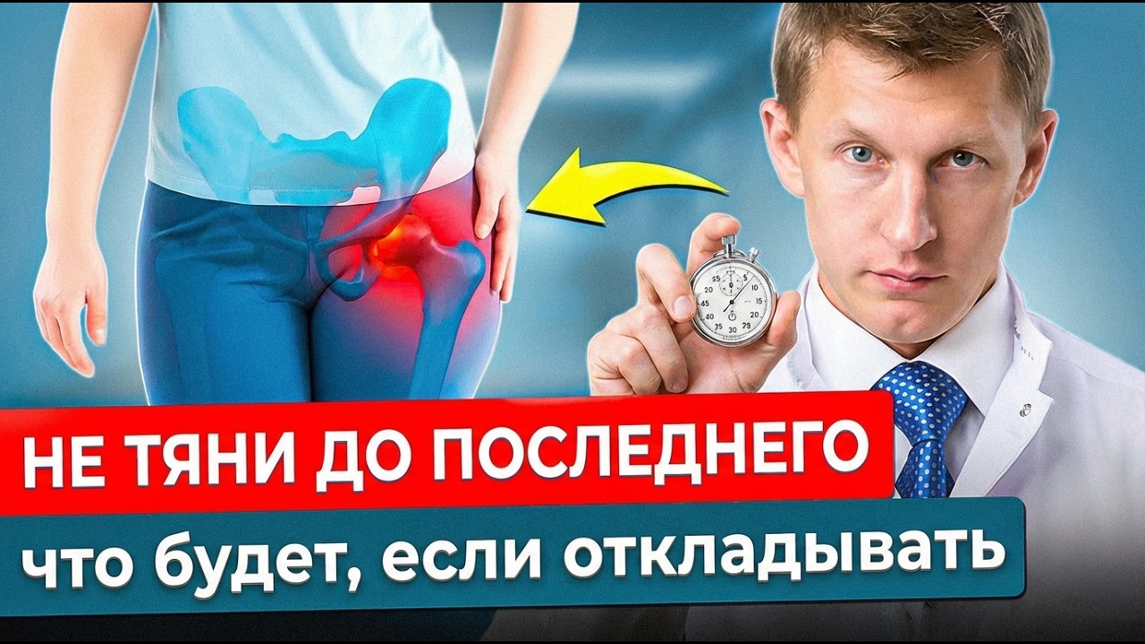 Эндопротезирование тазобедренного: почему страшно и как убрать тревогу (по шагам)