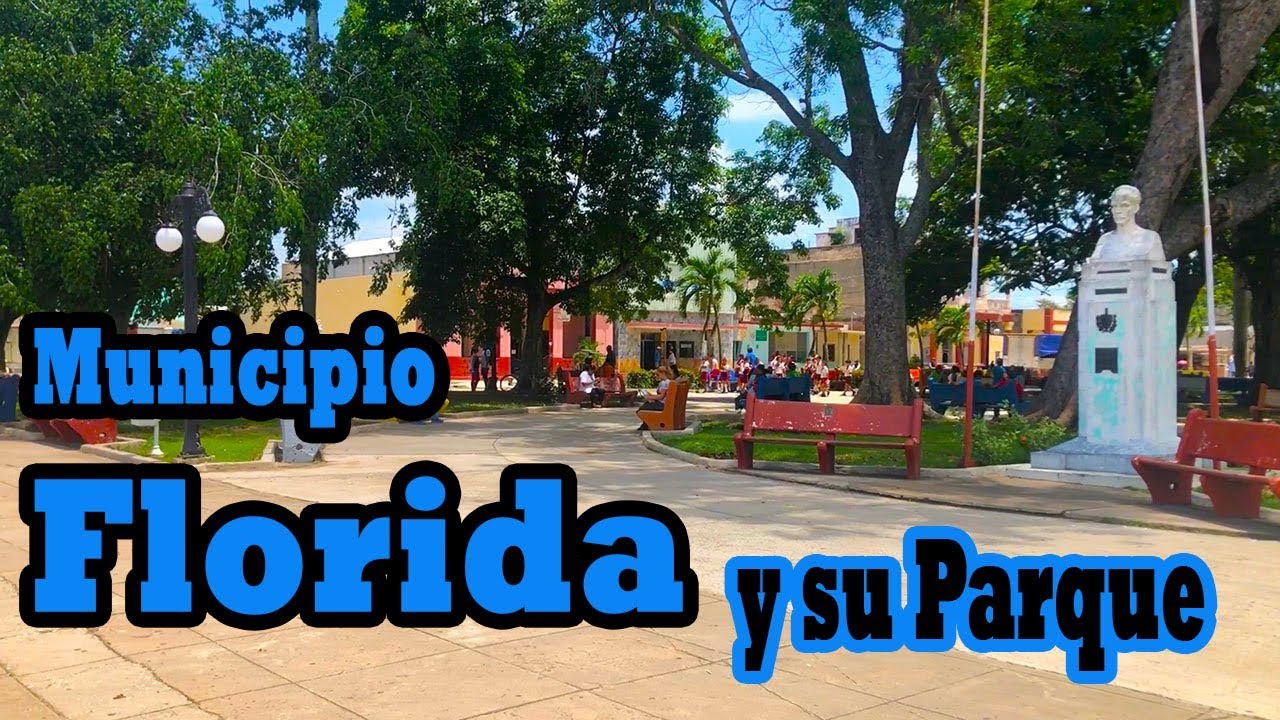 Municipio  Florida y su Parque Martí - Desde mi Tinajón, Camagüey, Cuba