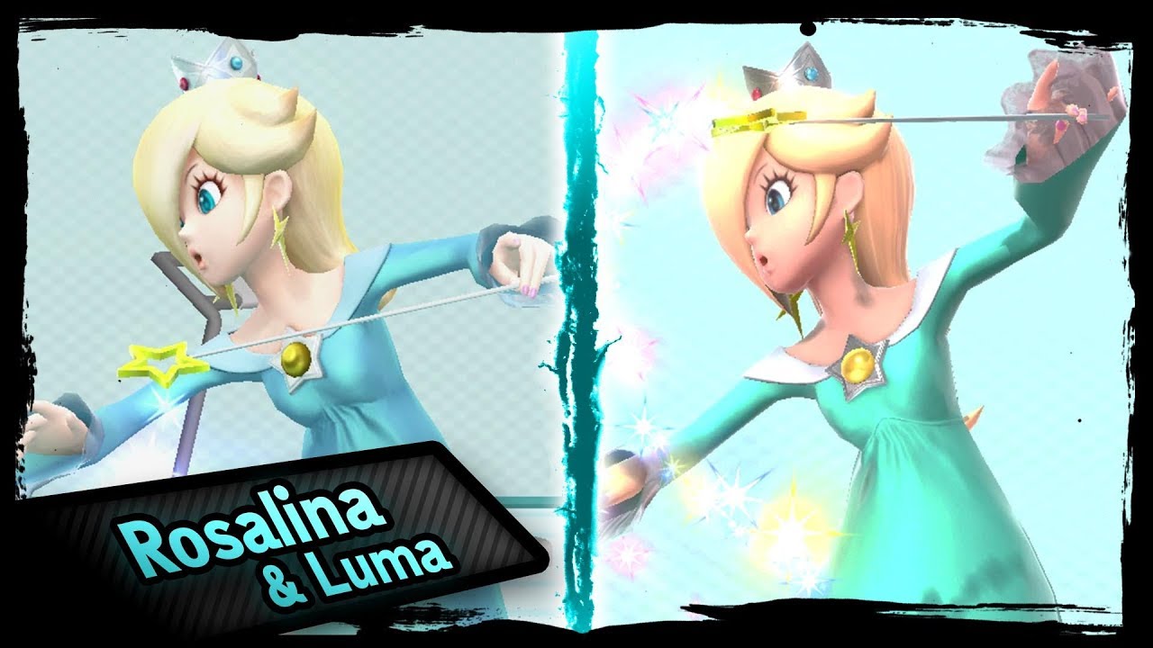 Moveset Animation Comparison | ROSALINA & LUMA