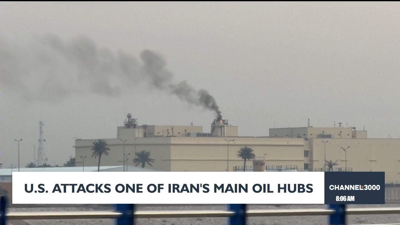 США атаковали один из главных нефтяных центров Ирана.