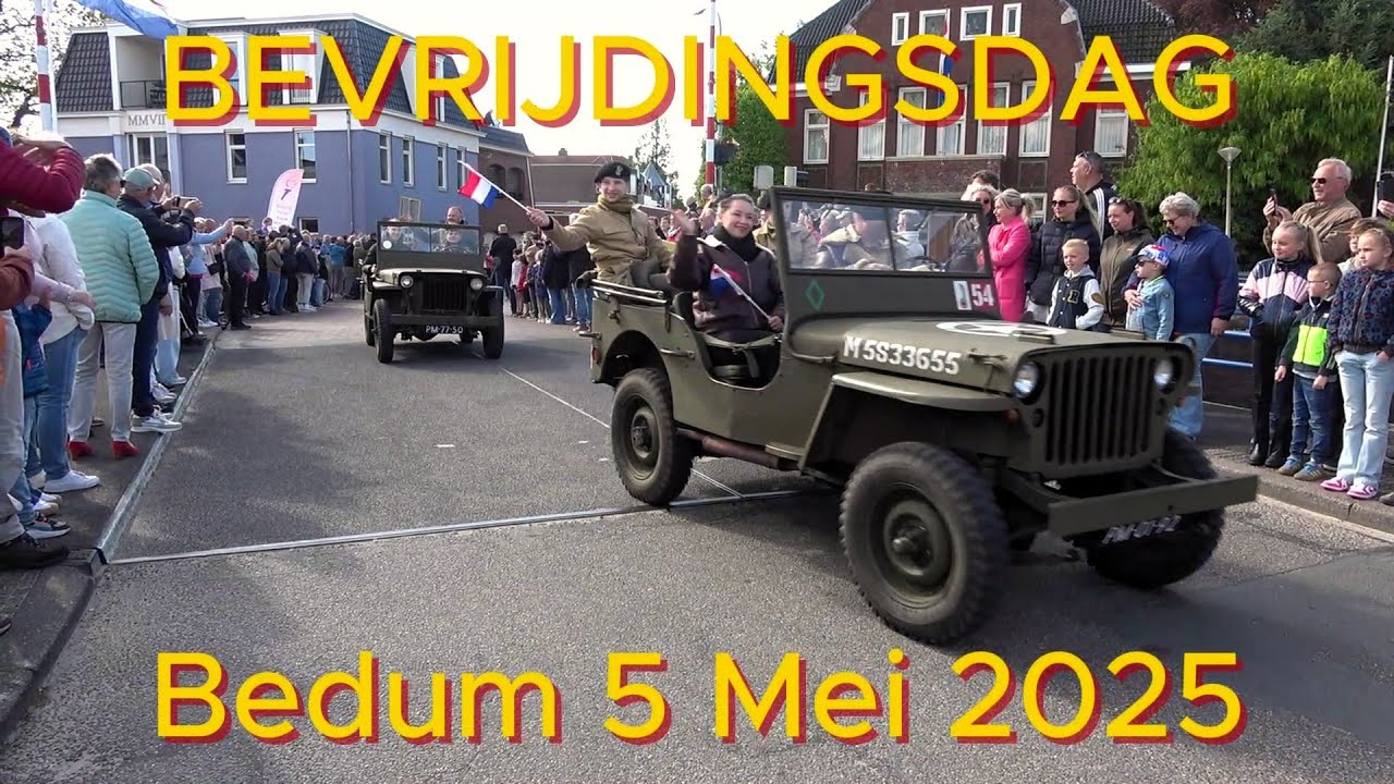 Bedum. BEVRIJDINGSDAG. 5 Mei 2025.