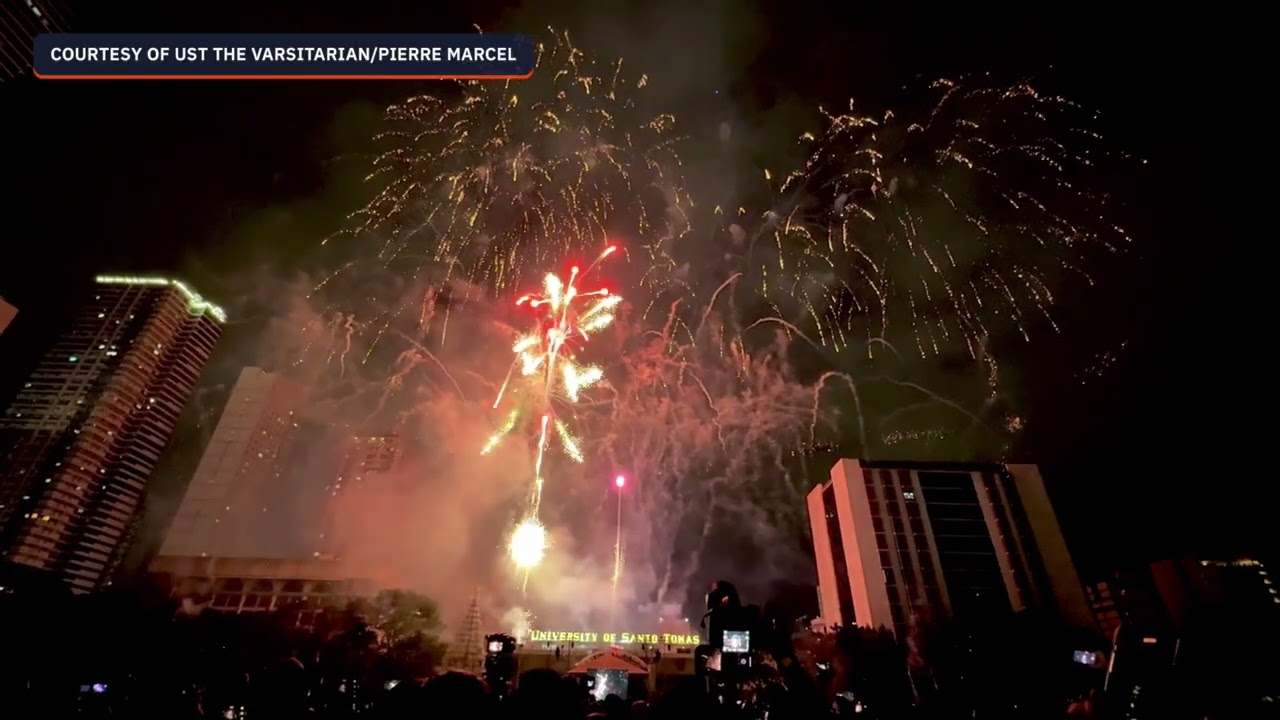 UST concludes its grand Paskuhan concert with fireworks