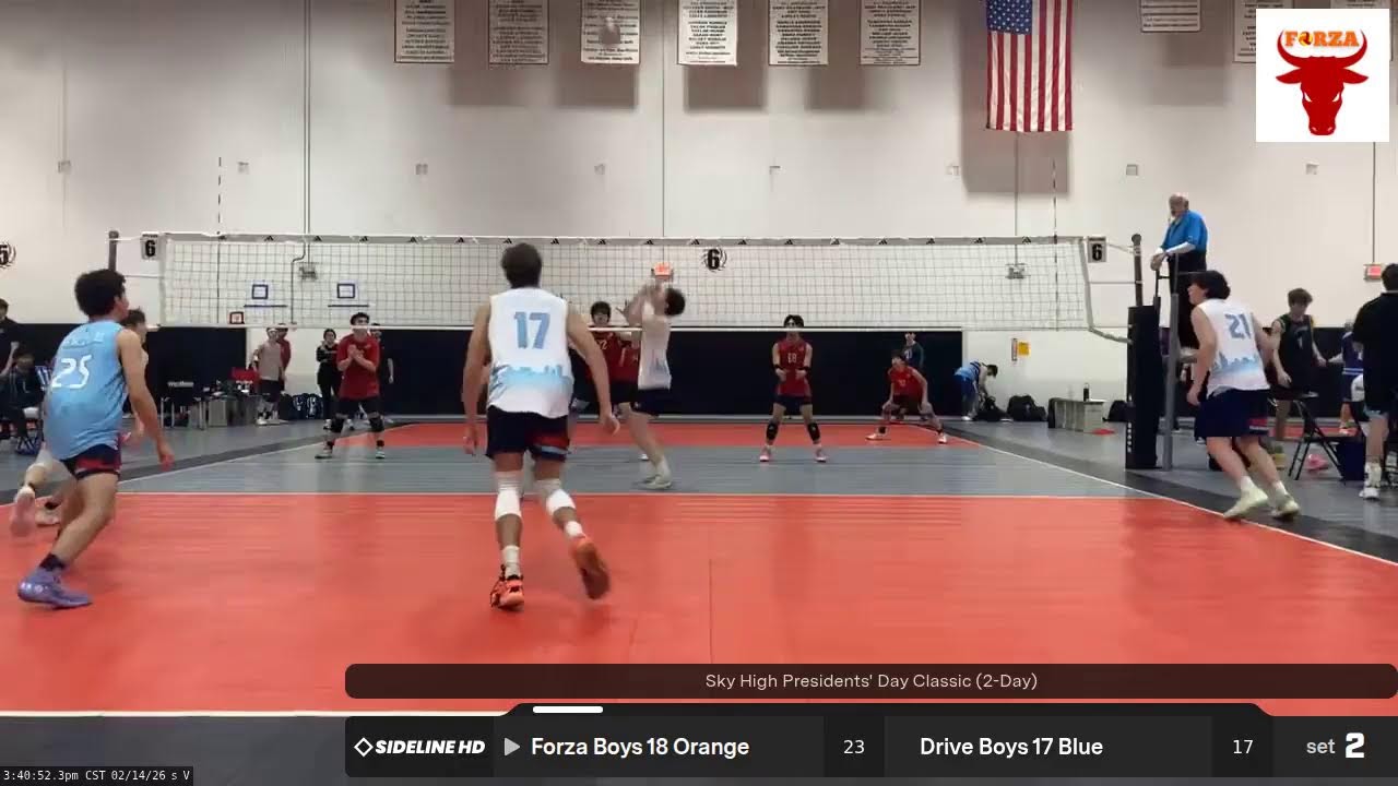 Forza Boys 18 Orange @ Drive Boys 17 Blue (2026.02.14)