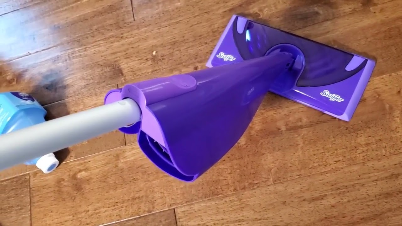 Распаковка и настройка Swiffer Wetjet