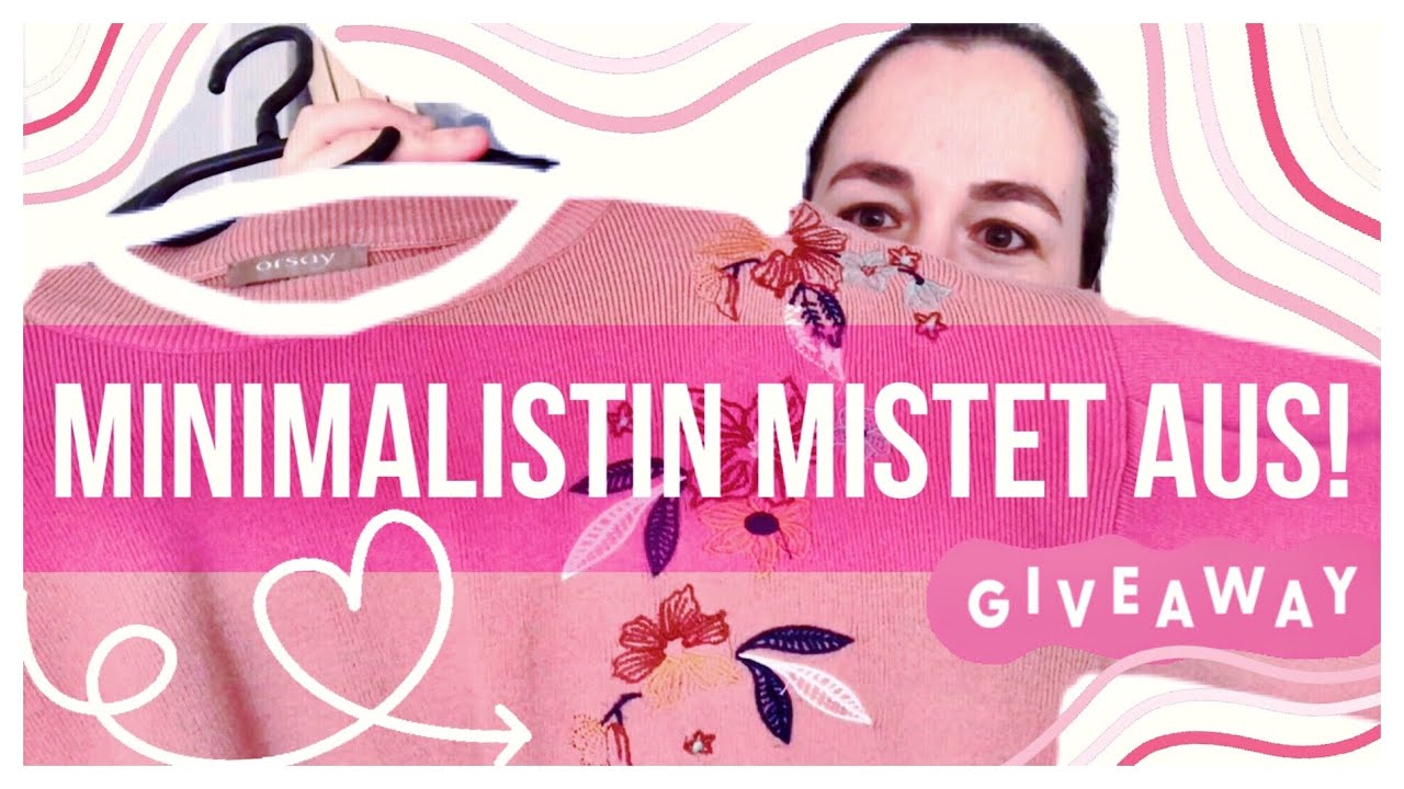 Kleiderschrank Declutter - Minimalistin mistet aus! Unter 30 Teile?!