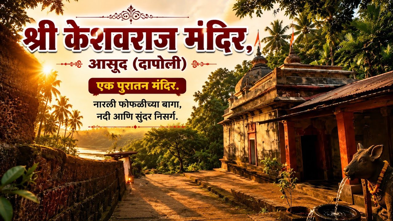 केशवराज मंदिर |Keshvraj Mandir Dapoli | दापोली ,आसूद | Tourist places in dapoli